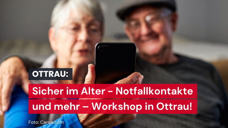 Einladung zum nächsten Termin der Veranstaltungsreihe: „Digitalisierung im Alter gemeinsam gestalten“