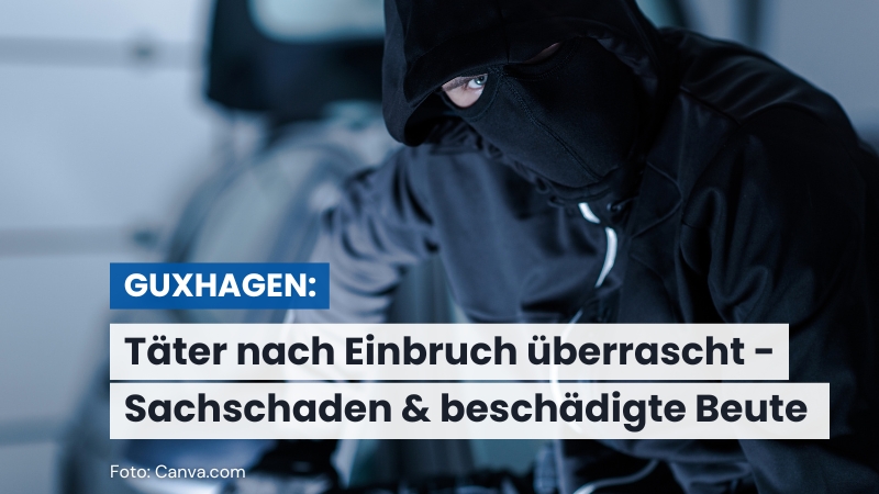 Einbruch in Wohnhaus: Täter flüchtet und lässt Beute im Garten zurück