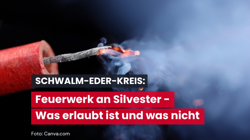 Amtliche Bekanntmachung: Hinweise zum Abbrennen von Feuerwerkskörpern