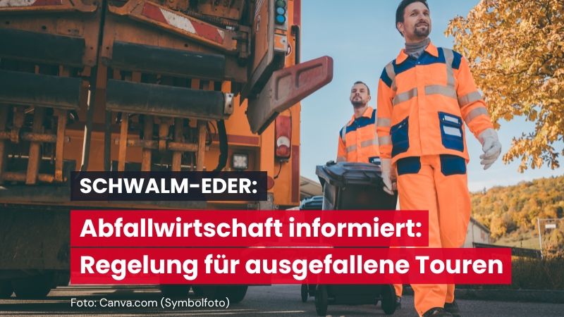 Zweckverband Abfallwirtschaft informiert über ausgefallene Abfalltouren Ende Dezember 2024