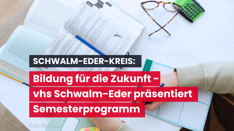 Kompetenzen der Zukunft – Neues Programm der VHS Schwalm-Eder ab sofort verfügbar