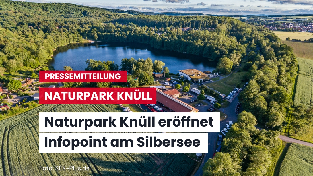 Naturpark-Infopoint vermittelt Landschaftsgeschichte am Silbersee