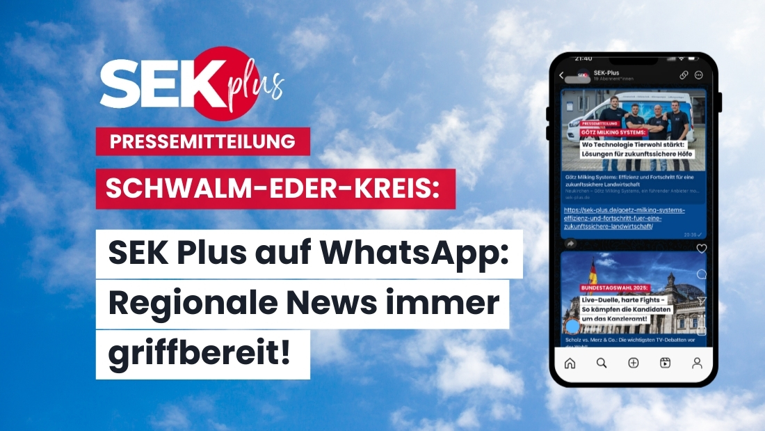 SEK Plus jetzt auf WhatsApp – Immer bestens informiert