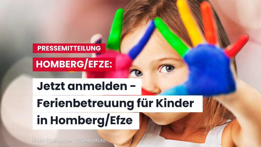 Sommerferienbetreuung in Homberg/Efze: Anmeldung jetzt möglich