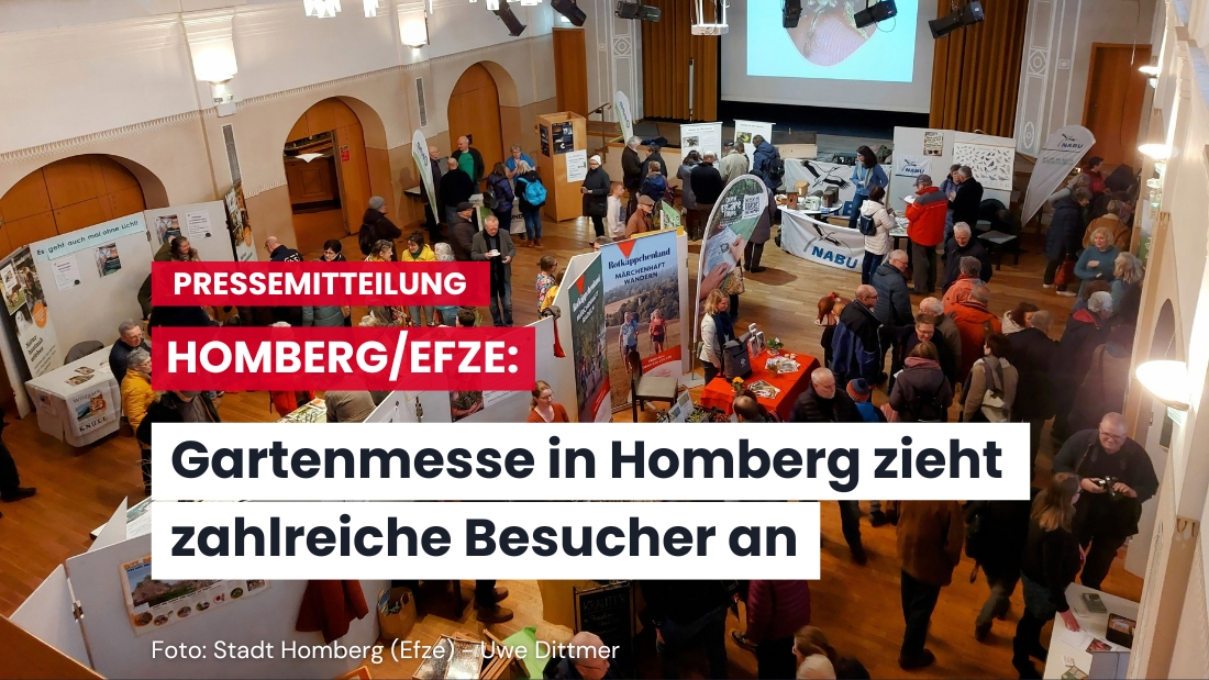 Gartenmesse in Homberg/Efze lockt viele Interessierte