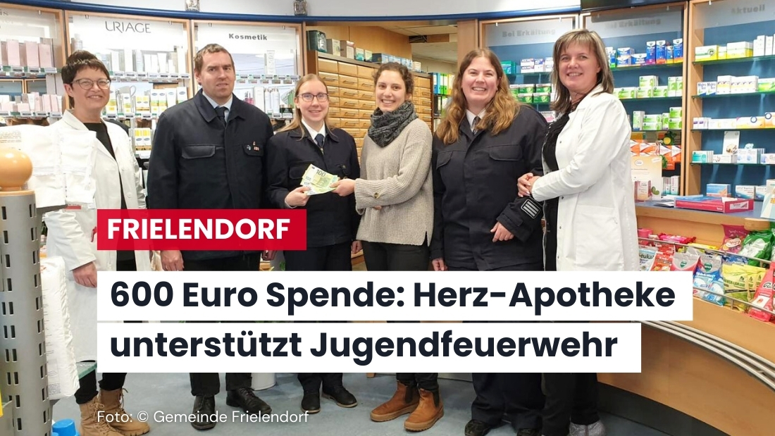 Spendenaktion für den Nachwuchs: Herz-Apotheke hilft