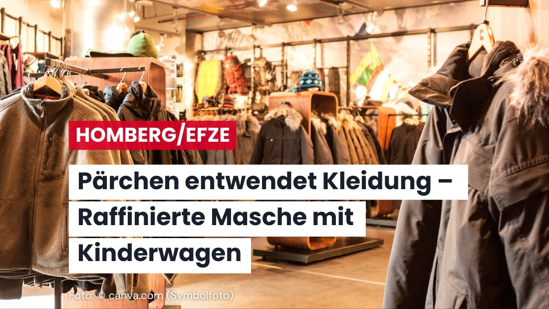 Raffinierter Ladendiebstahl: Pärchen nutzt Kinderwagen für Diebesgut