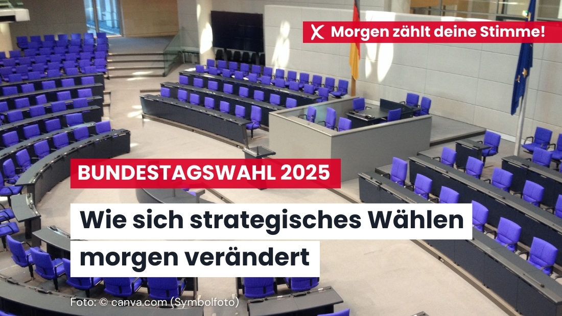 Morgen zählt´s: Wie das neue Wahlrecht das strategische Wählen verändert