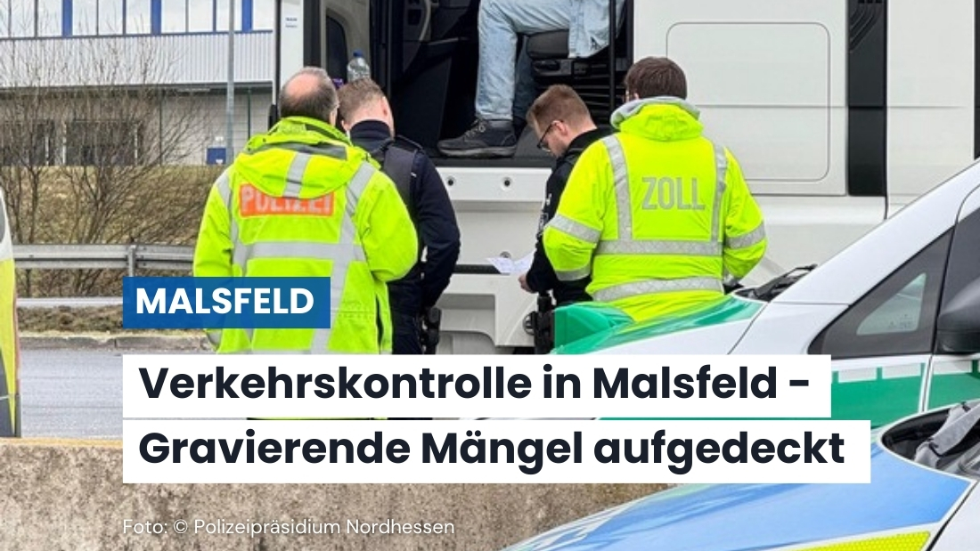 Verkehrskontrolle in Malsfeld: Verstöße und Stilllegungen festgestellt