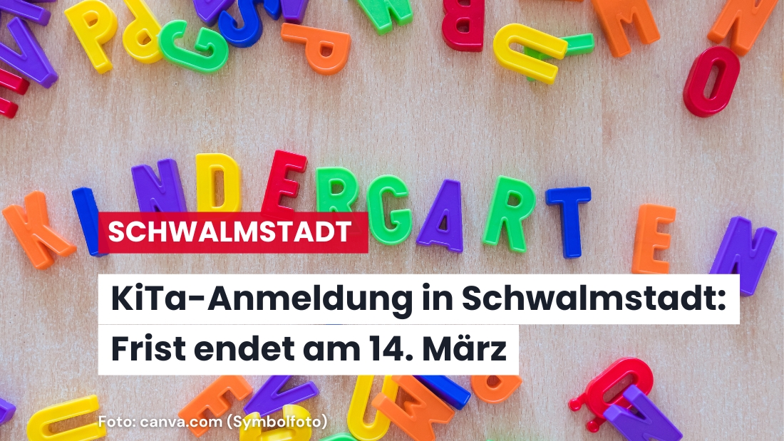 Jetzt anmelden: KiTa-Plätze für das Betreuungsjahr 2025/2026 in Schwalmstadt