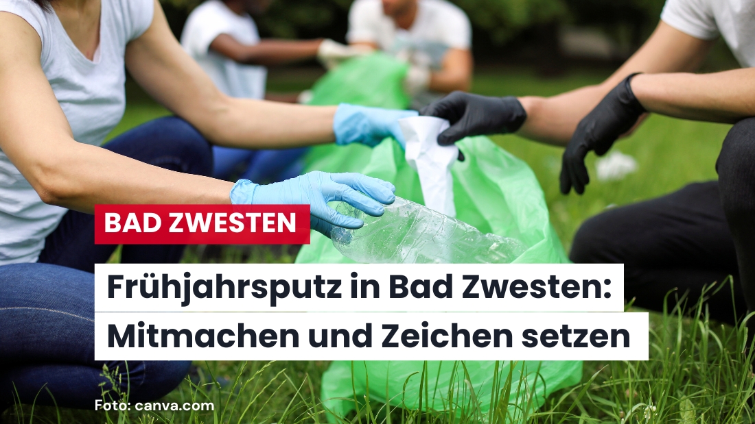 Frühjahrsputz für eine saubere Gemeinde – „Sauberhaftes Bad Zwesten 2025“ lädt zum Mitmachen ein