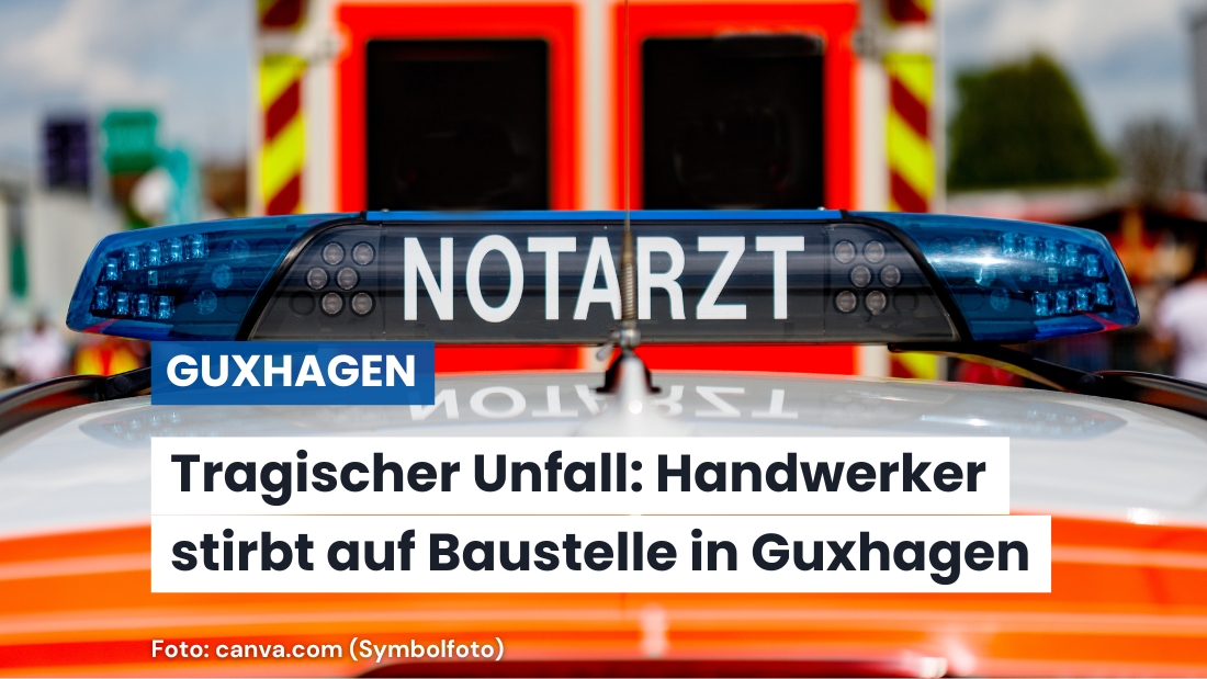 Baustellen-Unfall in Guxhagen: 28-Jähriger stirbt unter Betonteil