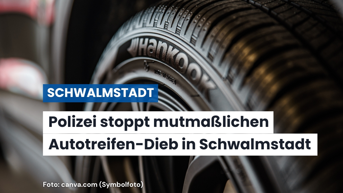 Versuchter Diebstahl von Reifen – Polizei fasst Tatverdächtigen dank aufmerksamen Lkw-Fahrer