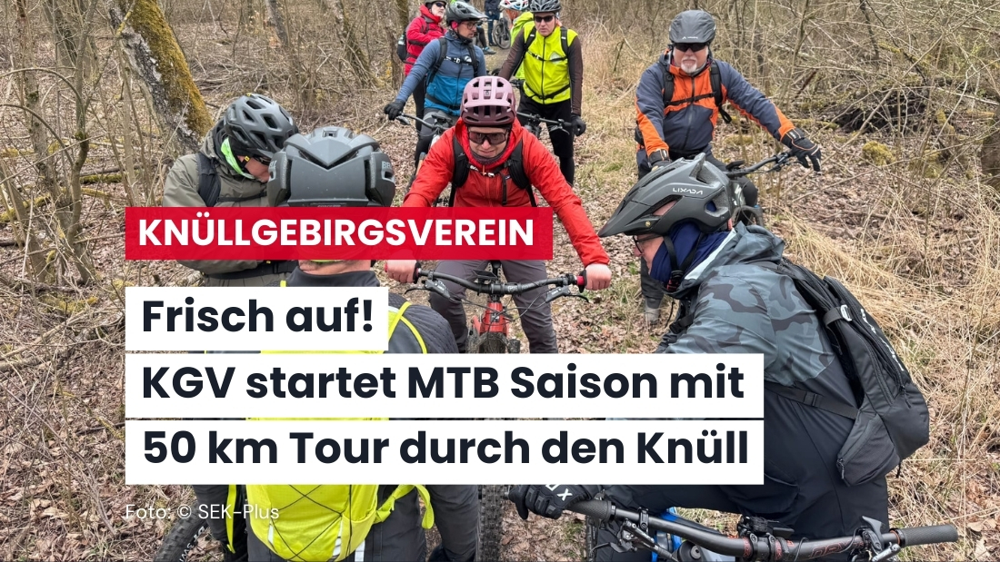 Erfolgreicher Auftakt der MTB-Saison beim Knüllgebirgsverein
