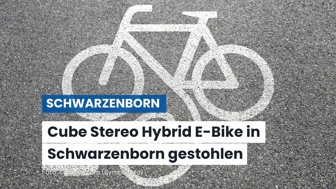 E-Bike in Schwarzenborn gestohlen – Polizei bittet um Hinweise