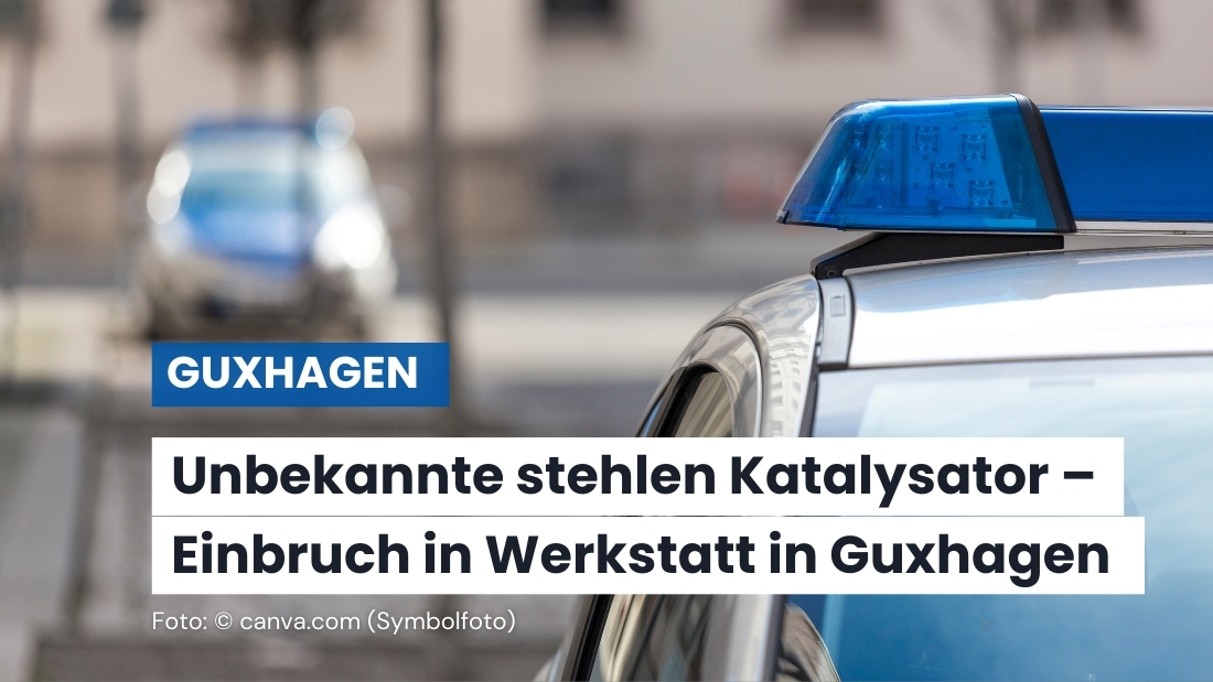 Katalysatordiebstahl auf Firmengelände in Guxhagen – Polizei sucht Zeugen