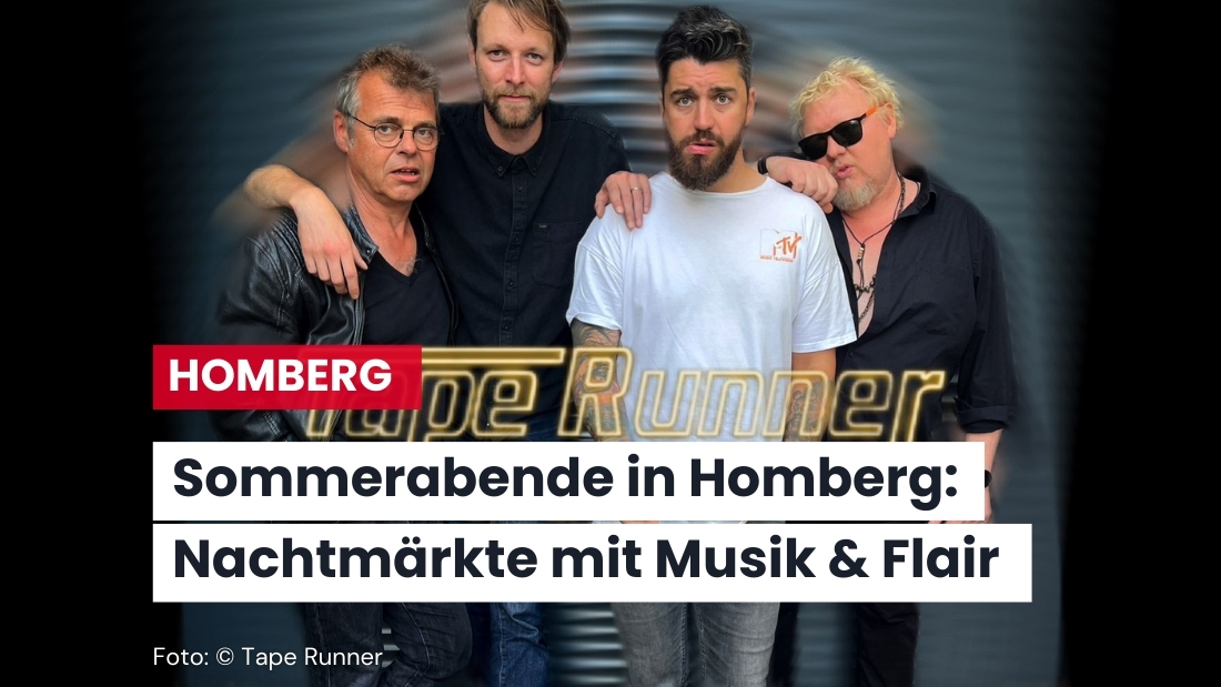 Homberger Nachtmärkte – Lecker Essen, Freunde treffen und LIVE Musik erleben!