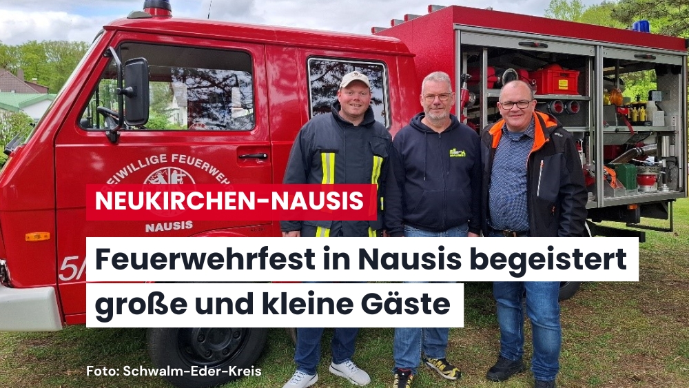 Feuerwehr Nausis begeistert mit Tag der offenen Tür