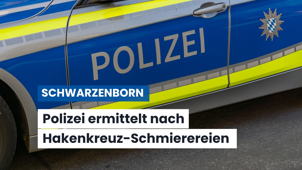 Verfassungswidrige Symbole an Holzhütte in Schwarzenborn angebracht