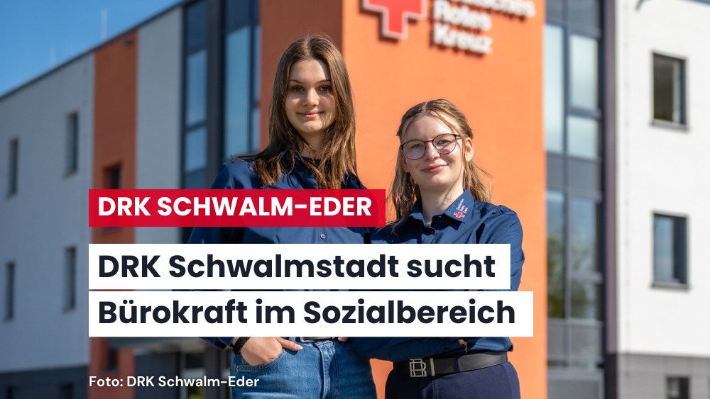 Verstärkung gesucht: Büromitarbeite (m/w/d) für die DRK-Sozialarbeit in Schwalmstadt