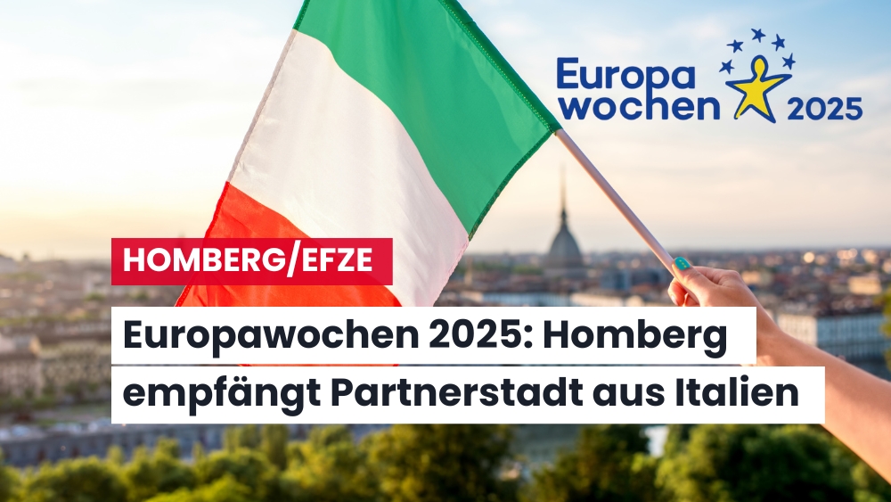 Europawochen Hessen in Homberg vom 20. bis 22. Mai 2025