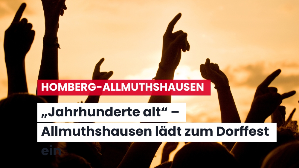 Allmuthshausen feiert – „Jahrhunderte alt“