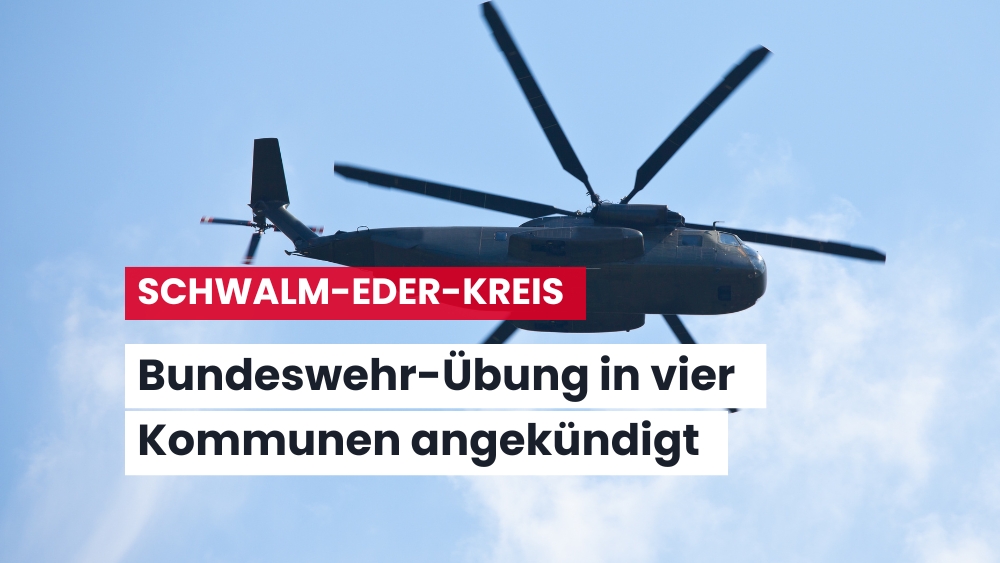 Bundeswehr übt im Schwalm-Eder-Kreis