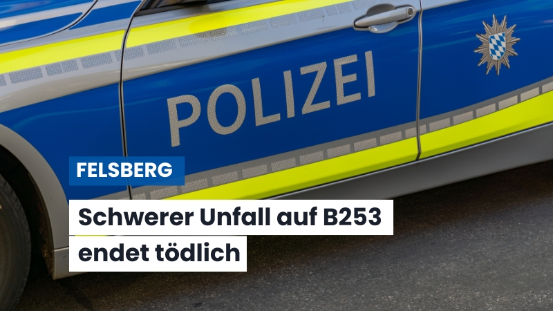 Tödlicher Verkehrsunfall auf der B253 bei Gensungen
