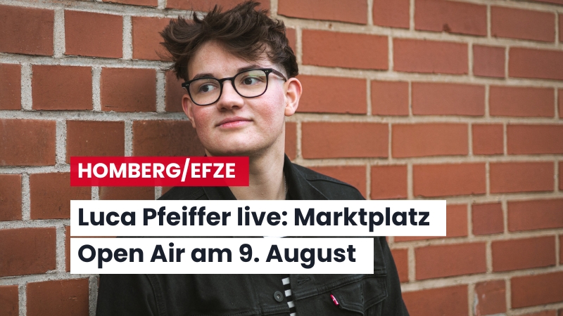 Sommerabend mit Deutschpop: Hombergs Open-Air-Reihe geht weiter