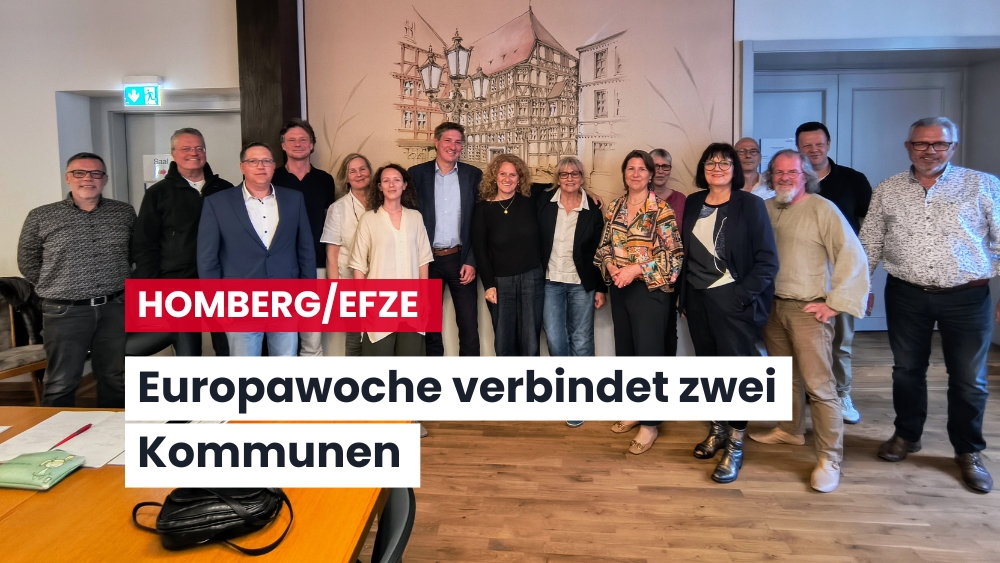 Homberg trifft Medicina: Europawoche bringt Kleinstädte im Wandel zusammen