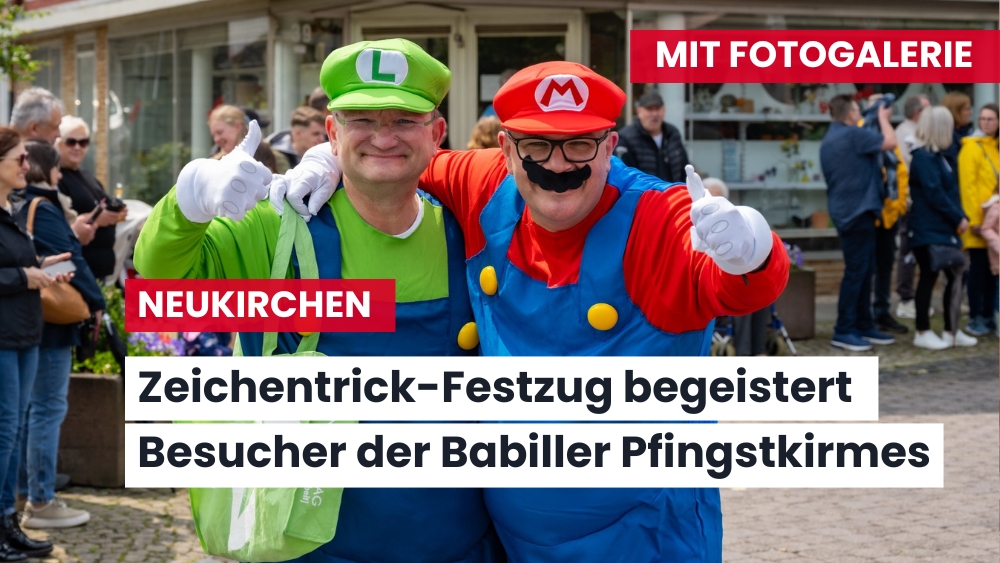 Neukirchens Babiller-Pfingstkirmes begeistert mit fantasievollem Festumzug