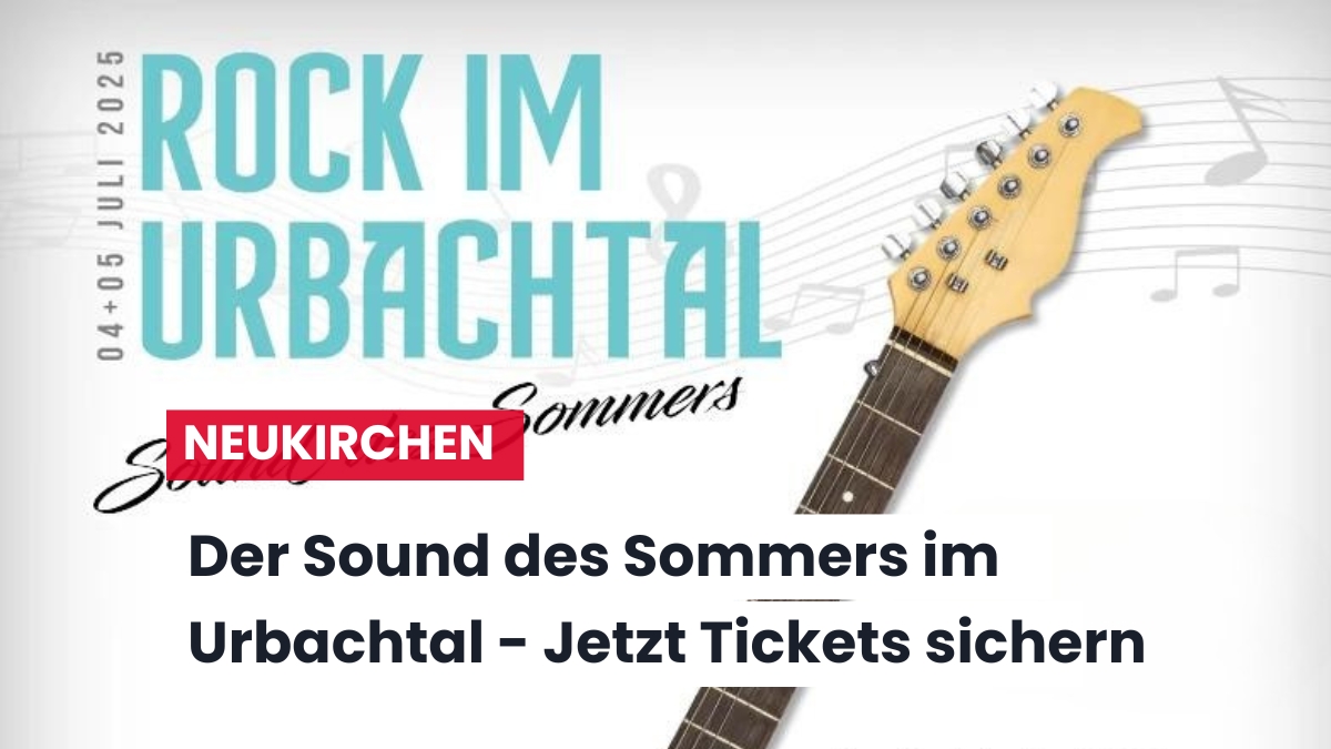 Rock im Urbachtal: Livemusik und Sommerfeeling im Reisemobilpark Neukirchen