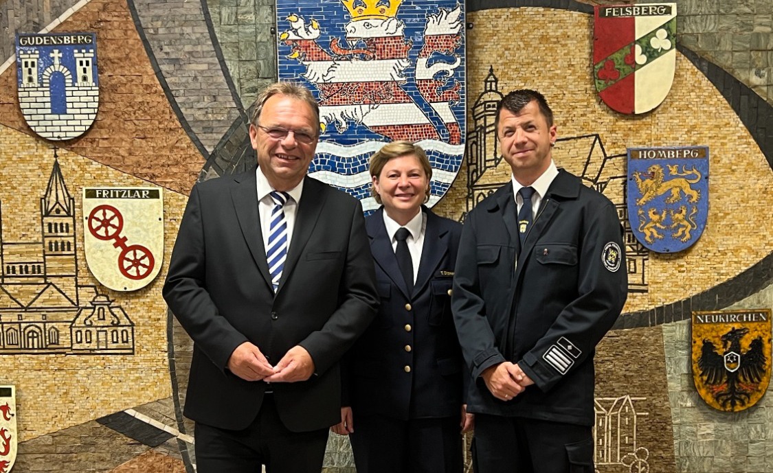 Matthias Poppitz zum Kreisbrandmeister ernannt