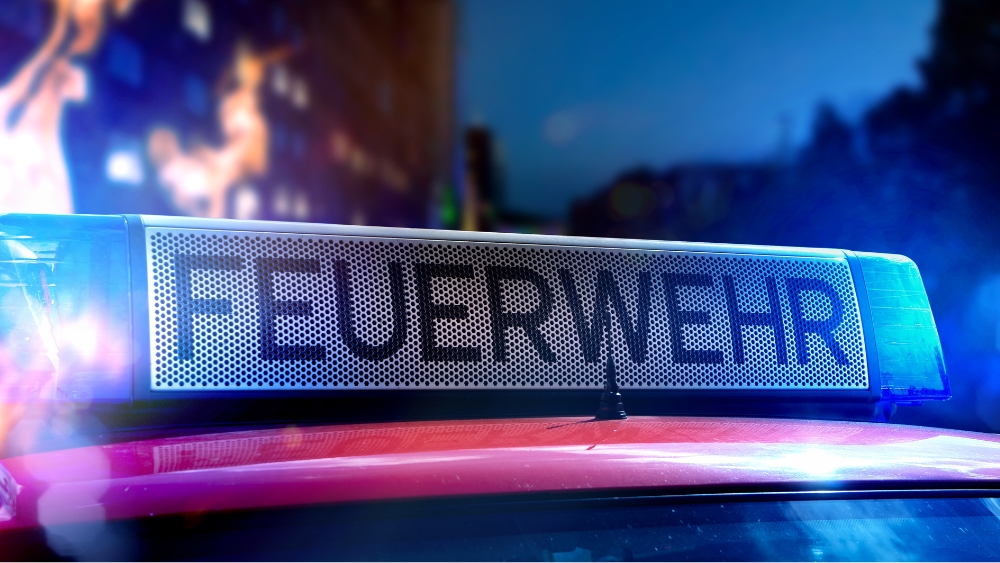 Heuballen in Ellenberg brennen lichterloh