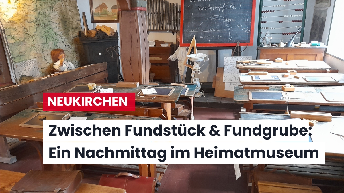 „Ist das gut, oder kann das weg?“ – Heitere Besinnung im Heimatmuseum Neukirchen